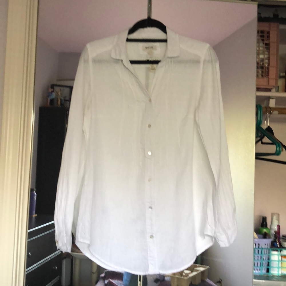 Malvin I love Linen button up